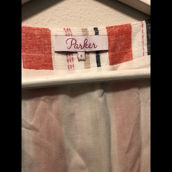 Parker Kacey Linen Dress - Picture 2 of 2